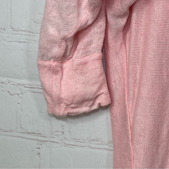 Lilly Pulitzer Tunic Top Women’s Large Pink Batwing Boho Peasant Hippie - Picture 7 of 8